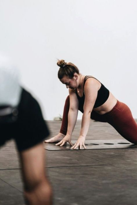 Beginner yoga group