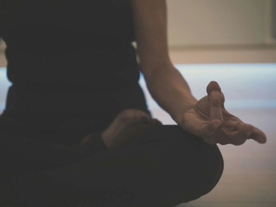 Relaxation yoga studio