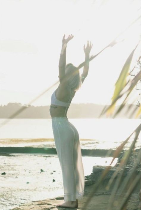 gentle yoga pose